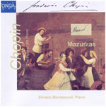 Copertina CD Chopin Mazurkas